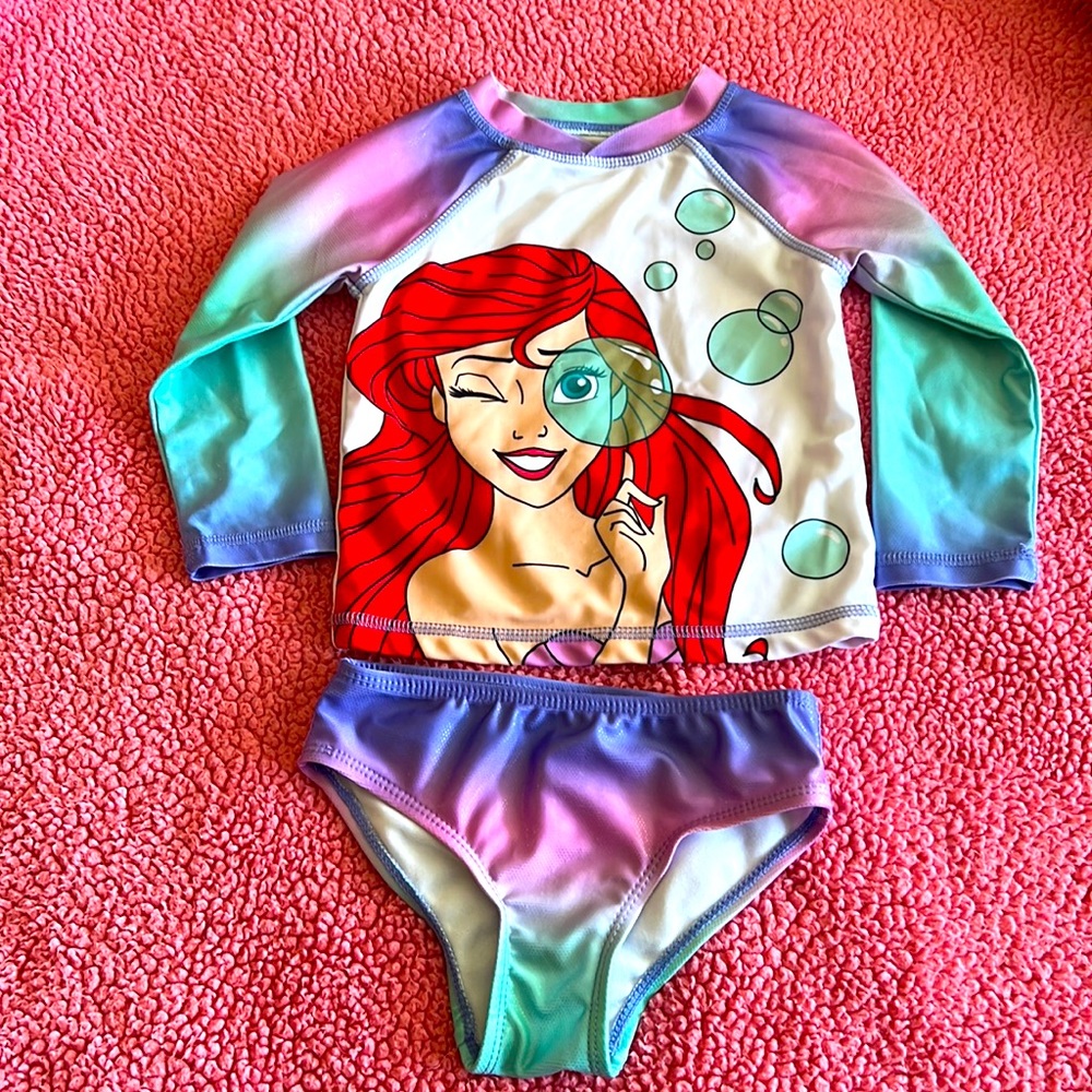 The Little Mermaid Swimsuit - Disney Licensed (2T)